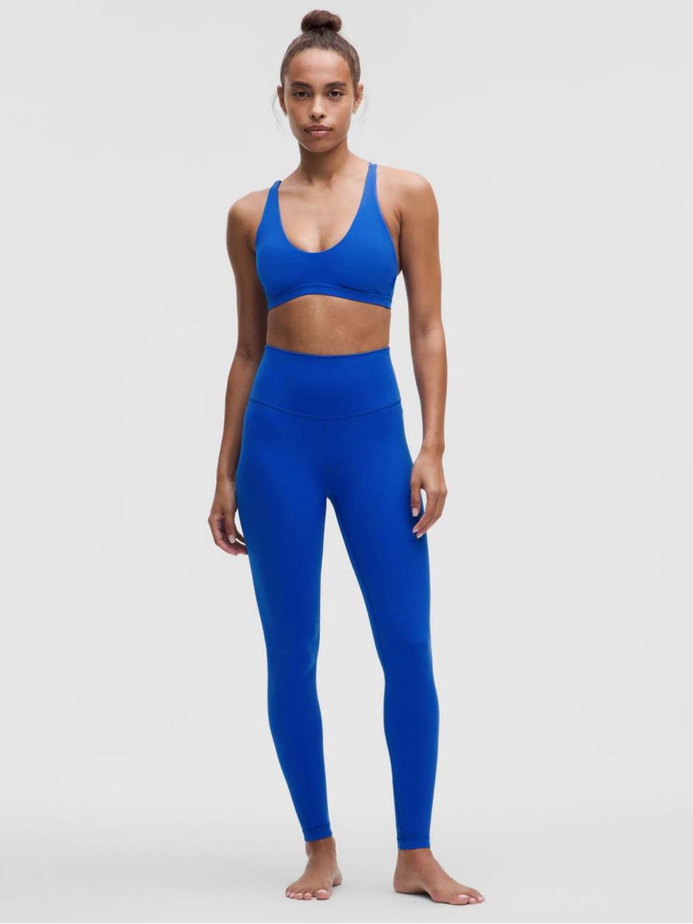 Lululemon Cerulean Blue Align & Nulu Strappy Matching Set | Size 2 | NWOT